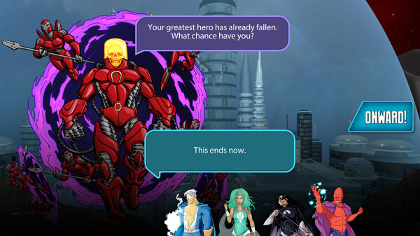 Sentinels of Earth-Prime gameplay screenshot