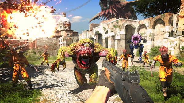 Serious Sam 4 gameplay screenshot