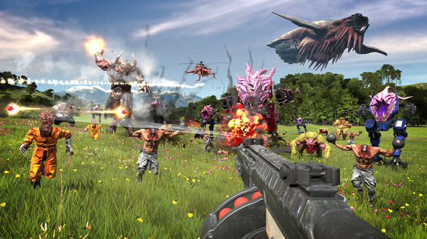 Serious Sam 4 gameplay screenshot
