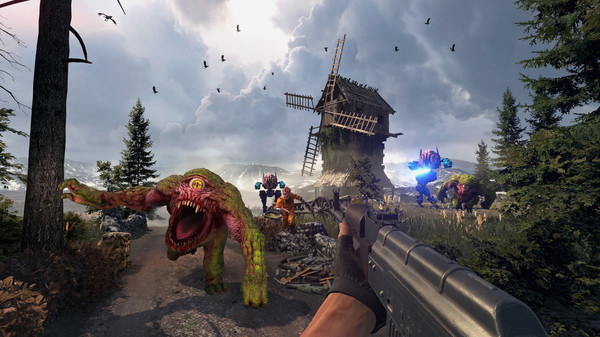 Serious Sam: Siberian Mayhem gameplay screenshot