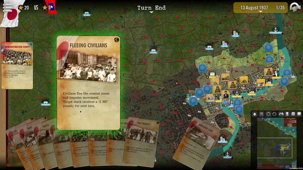 SGS Battle For: Shanghai gameplay screenshot