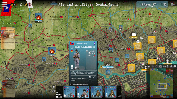 SGS Battle For: Shanghai gameplay screenshot