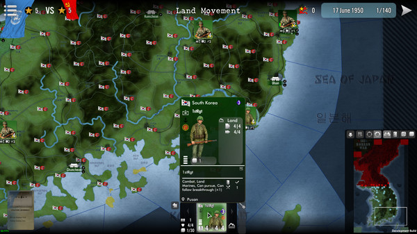 SGS Korean War gameplay screenshot