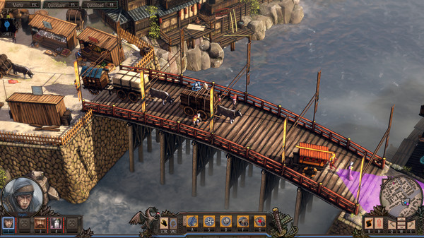 Shadow Tactics: Aiko's Choice gameplay screenshot