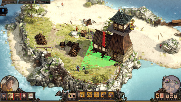 Shadow Tactics: Aiko's Choice gameplay screenshot