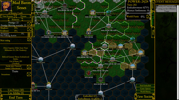 Shadows Behind the Throne 2 gameplay screenshot