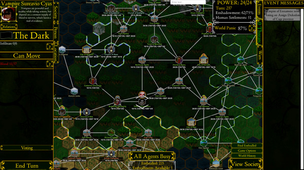 Shadows Behind the Throne 2 gameplay screenshot