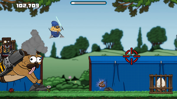 Shank n' Bake gameplay screenshot