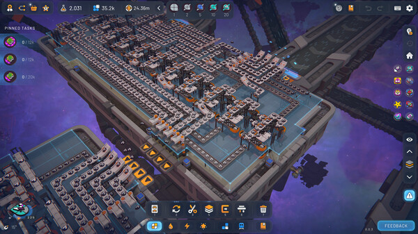shapez 2 gameplay screenshot