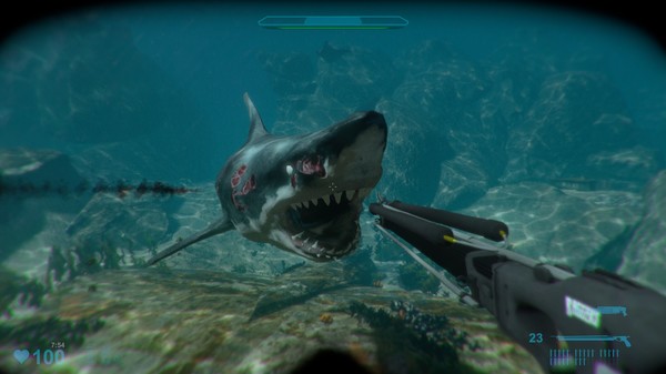 Shark Attack Deathmatch 2 gameplay screenshot