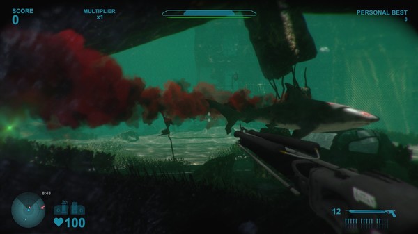 Shark Attack Deathmatch 2 gameplay screenshot