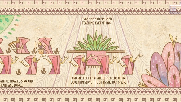 She and the Light Bearer gameplay screenshot