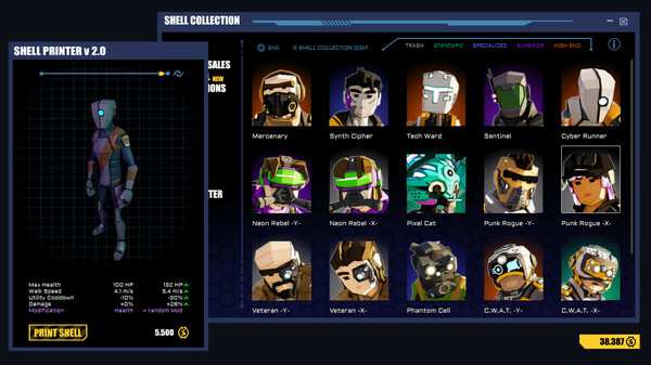 Shell Runner gameplay screenshot
