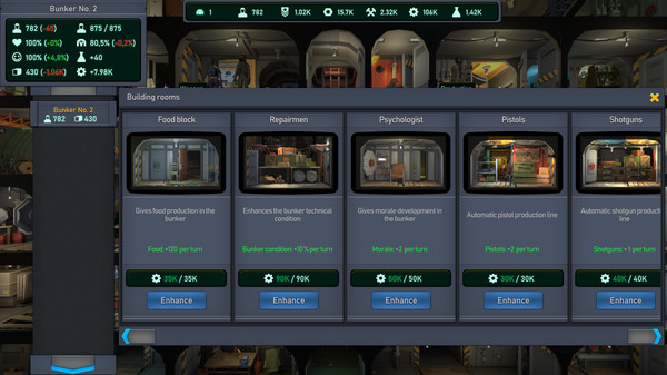 Shelter Manager gameplay screenshot