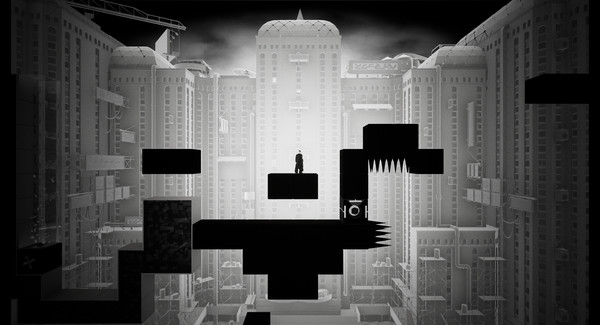 Shift Quantum - A Cyber Noir Puzzle Platformer gameplay screenshot