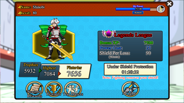 Shinobi Warfare gameplay screenshot