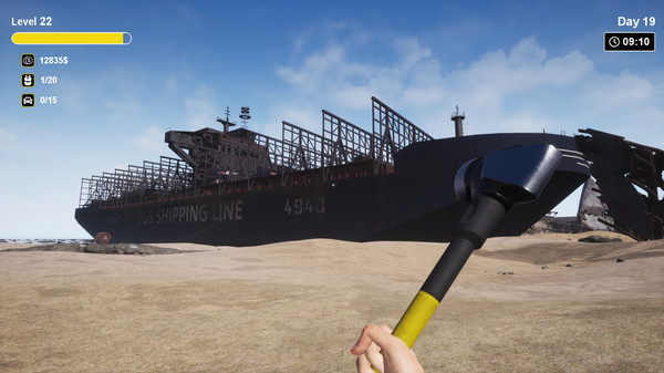 Ship Graveyard Simulator gameplay screenshot
