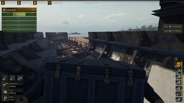 Ship Graveyard Simulator 2: Prologue gameplay screenshot