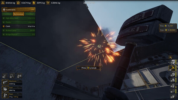 Ship Graveyard Simulator 2: Prologue gameplay screenshot