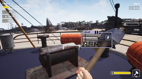 Ship Graveyard Simulator gameplay screenshot