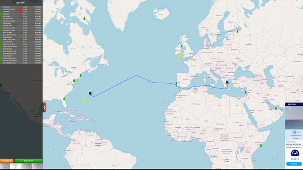 Shipping Manager gameplay screenshot