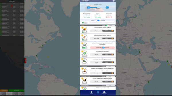 Shipping Manager gameplay screenshot