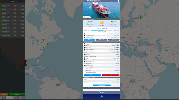 Shipping Manager gameplay screenshot