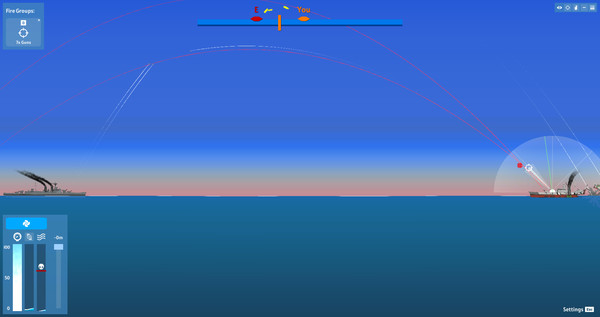 SHIPS AT WAR gameplay screenshot