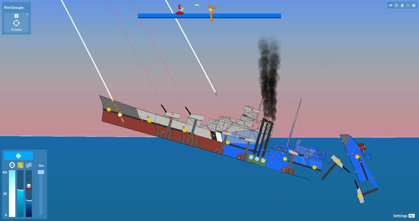 SHIPS AT WAR gameplay screenshot