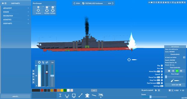 SHIPS AT WAR gameplay screenshot