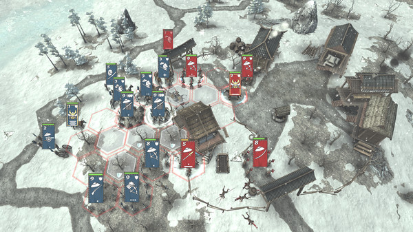 Shogun's Empire: Hex Commander gameplay screenshot