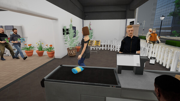 Shop Simulator: Supermarket gameplay screenshot