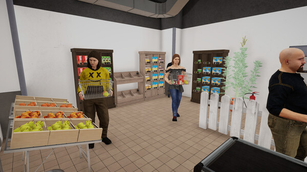 Shop Simulator: Supermarket gameplay screenshot