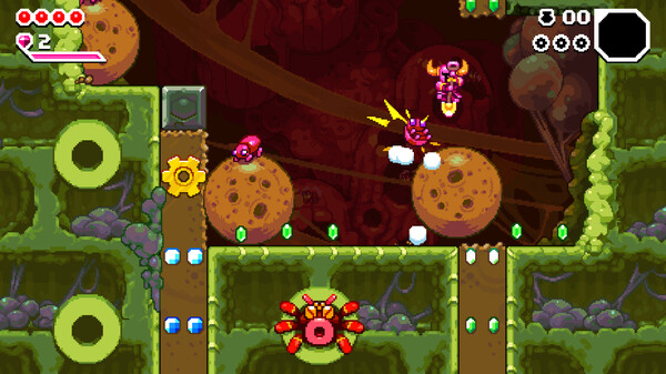Shovel Knight Dig gameplay screenshot