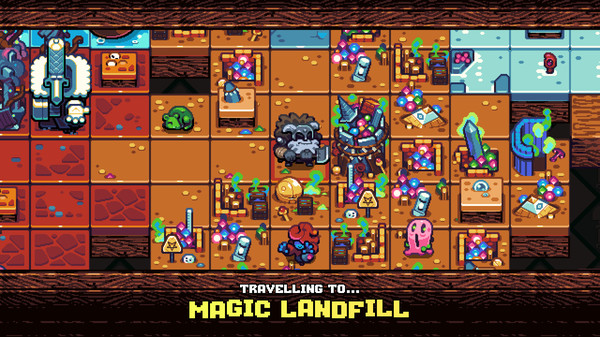 Shovel Knight Pocket Dungeon gameplay screenshot
