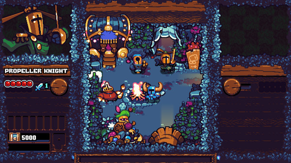Shovel Knight Pocket Dungeon gameplay screenshot