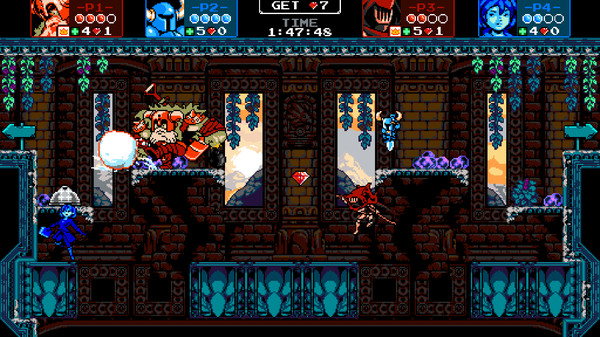 Shovel Knight Showdown gameplay screenshot