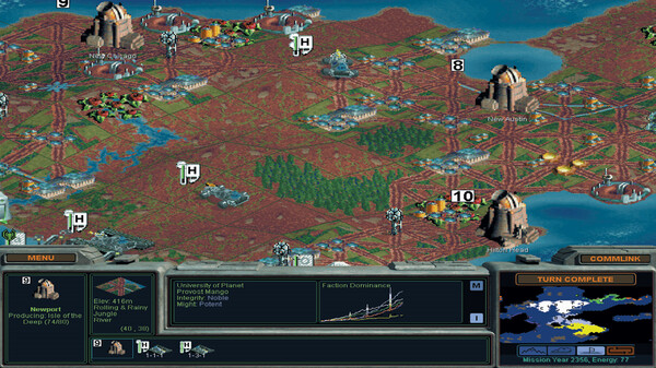 Sid Meier's Alpha Centauri™ Planetary Pack gameplay screenshot