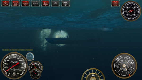 Silent Depth 3D Submarine Simulation gameplay screenshot