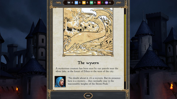 Silmaris: Dice Kingdom gameplay screenshot