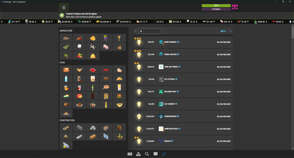 Sim Companies gameplay screenshot