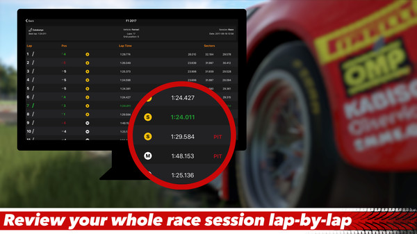 Sim Racing Telemetry gameplay screenshot