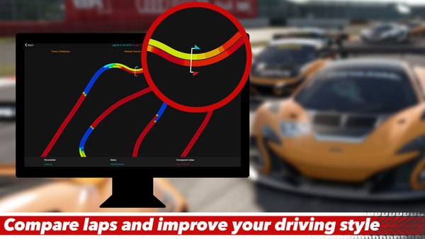 Sim Racing Telemetry gameplay screenshot