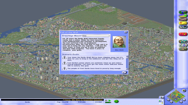 SimCity™ 3000 Unlimited gameplay screenshot