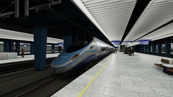 SimRail - The Railway Simulator gameplay screenshot