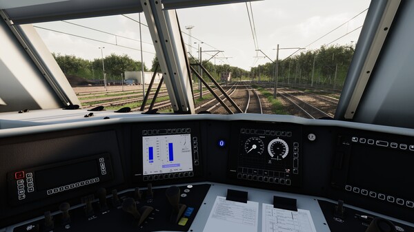 SimRail - The Railway Simulator gameplay screenshot
