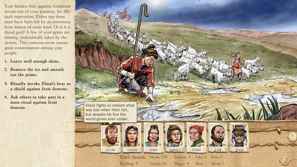 Six Ages: Ride Like the Wind gameplay screenshot