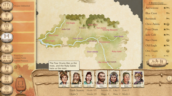 Six Ages: Ride Like the Wind gameplay screenshot