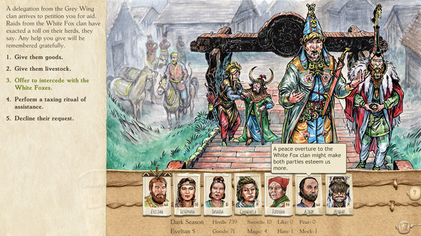 Six Ages: Ride Like the Wind gameplay screenshot