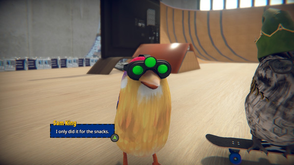 SkateBIRD gameplay screenshot